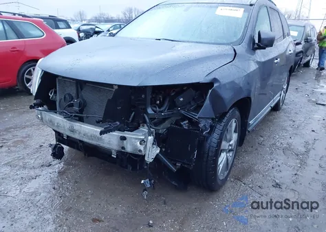 2013 Nissan Pathfinder Platinum from USA, damaged, VIN 5N1AR2MM9DC667698